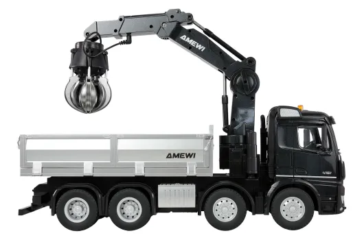 Amewi RC Mercedes-Benz Arocs Kranwagen mit Kipper 8x4/4 4WD 1:18 RTR