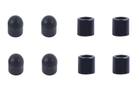 OMPHobby Ersatzteile Haubenabstandshalter Gummikappe kurz für M5 und M6