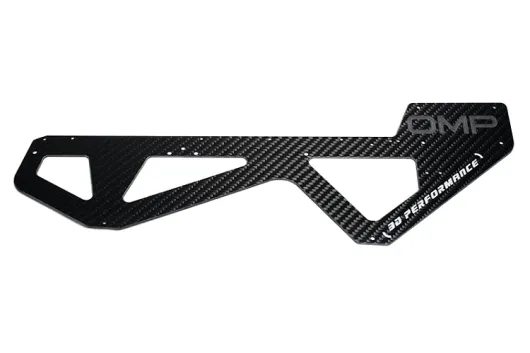 OMPHobby Ersatzteile linker unterer Seitenrahmen Carbon für M5 und M6