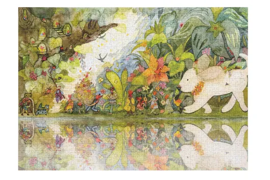 Lasercut Puzzle Waldfest - 1000 Teile