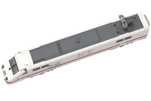 Stoneheap Klemmbausteine ICE 1 Triebkopf - 1256 Teile