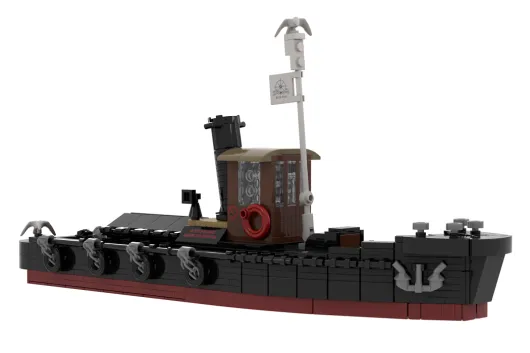 Stoneheap Klemmbausteine Boote Alter Hafenschlepper - 694 Teile