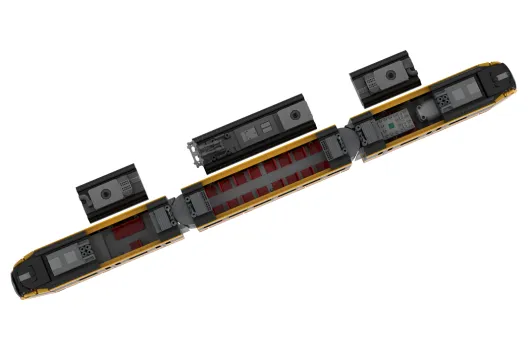 Stoneheap Klemmbausteine ET2010 AVG Stadtbahn - 2605 Teile