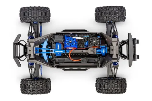 Traxxas MAXX Ultimate 4x4 blau 1/10 Monster-Truck RTR Brushless, ohne Akku oder Lader