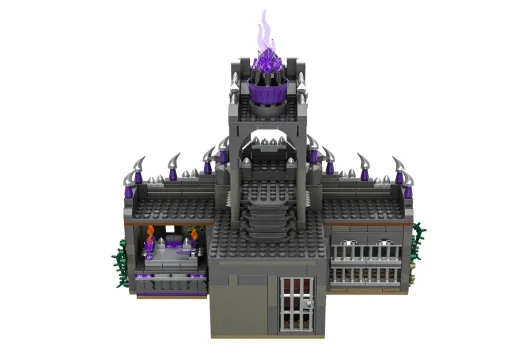 Kiddicraft Klemmbausteine Zitadelle der Nekromantin - 875 Teile