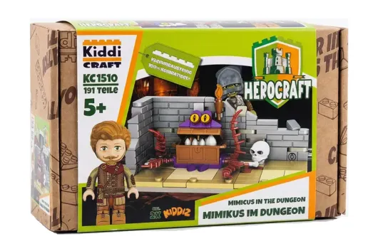 Kiddicraft Klemmbausteine Mimicus im Dungeon - 191 Teile