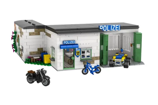 Kiddicraft Klemmbausteine Polizeistation - 799 Teile