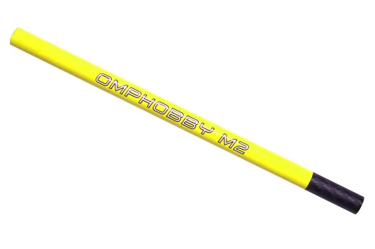 OMPHobby Ersatzteile Heckrohr in Viper Gelb für M2V3 Pro und M2V3 Sport