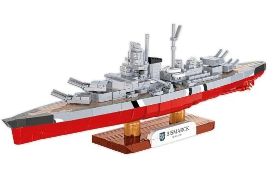 COBI Klemmbausteine Boot Schlachtschiff Bismarck - 590 Teile