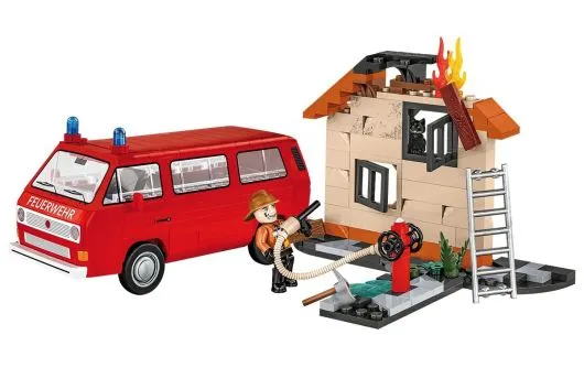 COBI Klemmbausteine Auto Volkswagen T3 Feuerwehr - 238 Teile
