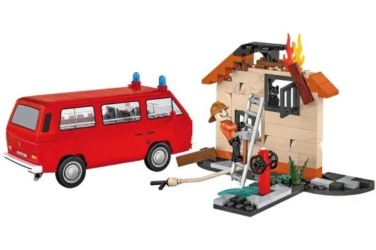 COBI Klemmbausteine Auto Volkswagen T3 Feuerwehr - 238 Teile