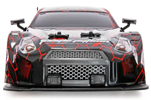 Amewi RC Auto Drift Sport Car GTR 4WD in Rot mit Raucheffekt 1:16 RTR