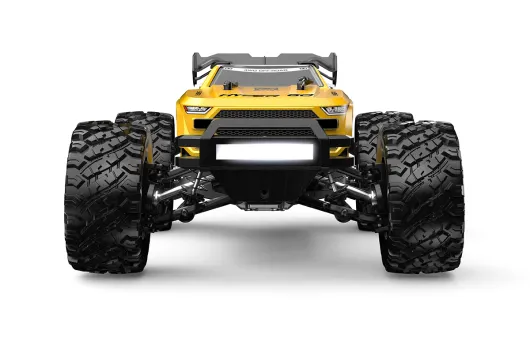 MJX Hyper GO Truggy brushless 3S 4WD 1/14 RTR mit 2 Karosserien in gelb/weiß und in schwarz