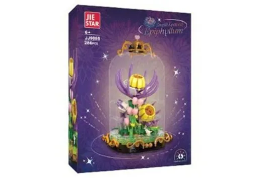 JieStar Klemmbausteine Blumen Small Leaved Epiphyllum - 286 Teile