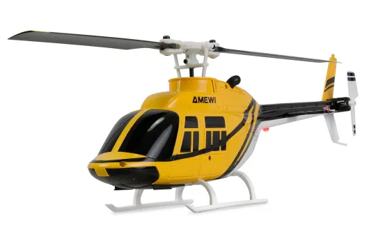Amewi RC Heli Scale Hubschrauber Bell 206 Jet Ranger Helikopter 4-Kanal 6G RTF