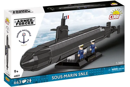 COBI Klemmbausteine U-Boot SOUS-Marin SNLE - 643 Teile