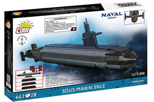 COBI Klemmbausteine U-Boot SOUS-Marin SNLE - 643 Teile