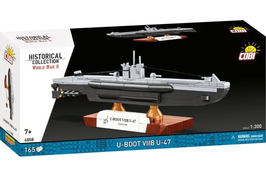 COBI Klemmbausteine U-Boot German Submarine VIIB U-47 - 165 Teile