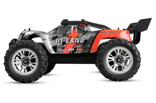 Amewi RC Auto M-Land Truggy 48km/h 4WD 1:16 RTR rot