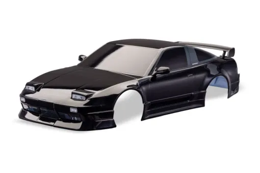 Traxxas Ersatzteile Karosserie in Schwarz für 4-TEC Nissan 240SX 1/10