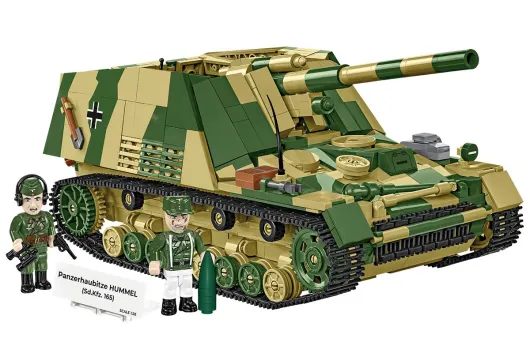 COBI Klemmbausteine Panzerhaubitze Hummel Sd.Kfz.165 - 1118 Teile