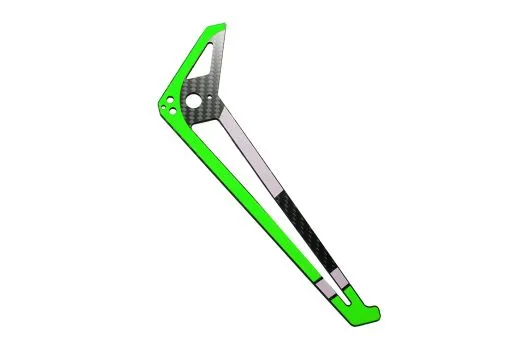 OMPHobby Ersatzteile Carbon Leitwerk in Grün für M7R