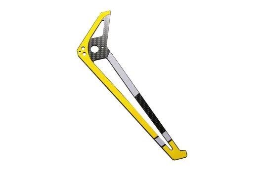 OMPHobby Ersatzteile Carbon Leitwerk in Gelb für M7R