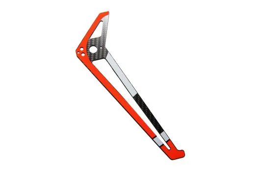 OMPHobby Ersatzteile Carbon Leitwerk in Orange für M7R