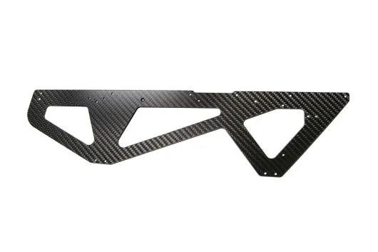 OMPHobby Ersatzteile Linke untere Hauptrahmen Carbon Seitenplatte für M7R