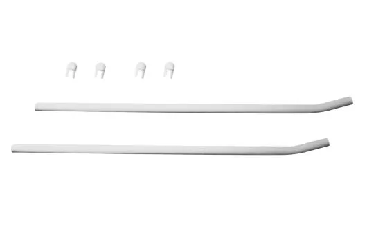 OMPHobby Ersatzteile Landegestell Kufen in weiß für M7R