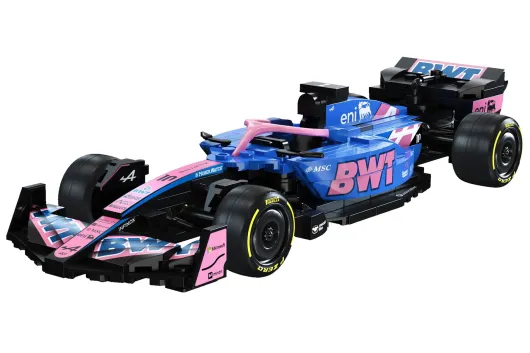 CaDA Klemmbausteine Formel 1 Rennwagen BWT Alpine F1 Team A525 1:24- 300 Teile