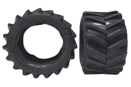 Traxxas Tuning Maxx Chevron 3.8 Reifen 2Stück für Sledge 1/8