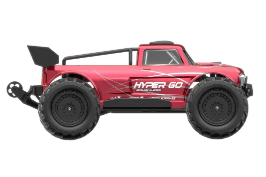 MJX Hyper Go RC-Car Truggy TX10 1/10 Brushless 4WD RTR Rot ohne Akku oder Lader