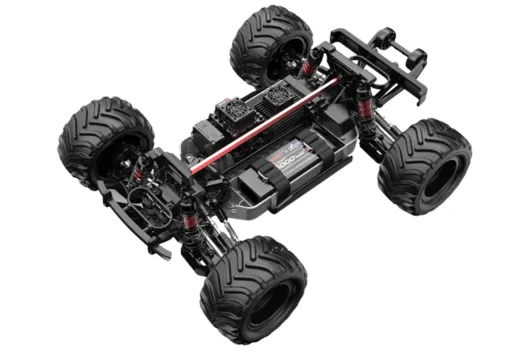 MJX Hyper Go RC-Car Truggy TX10 1/10 Brushless 4WD RTR Rot ohne Akku oder Lader