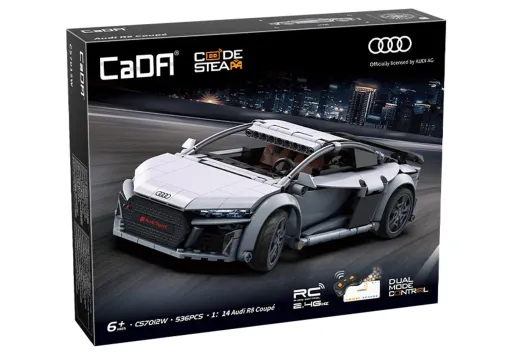 CaDA Klemmbausteine Auto Audi R8 Coupe 1:14 - 536 Teile
