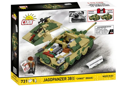 COBI Klemmbausteine Jagdpanzer 38(T) BRAVE - 731 Teile