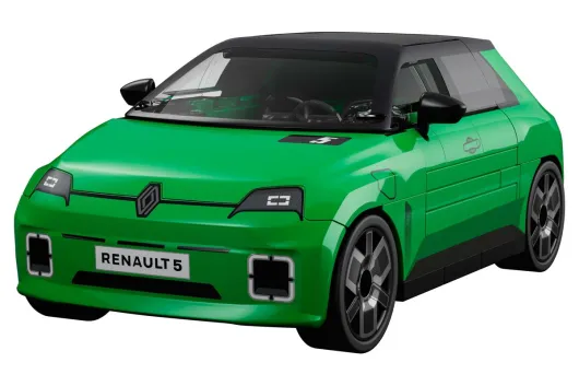 COBI Klemmbausteine Autos Renault 5 E-Tech Grün - 78 Teile
