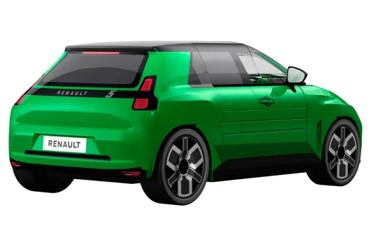 COBI Klemmbausteine Autos Renault 5 E-Tech Grün - 78 Teile