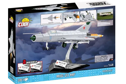 COBI Klemmbausteine Flugzeuge MIG-21 MF - 381 Teile