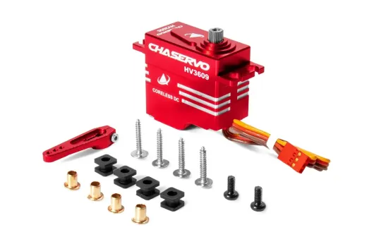 CHASERVO HV3609 zum Beispiel als 40mm Standard Taumelscheibenservo