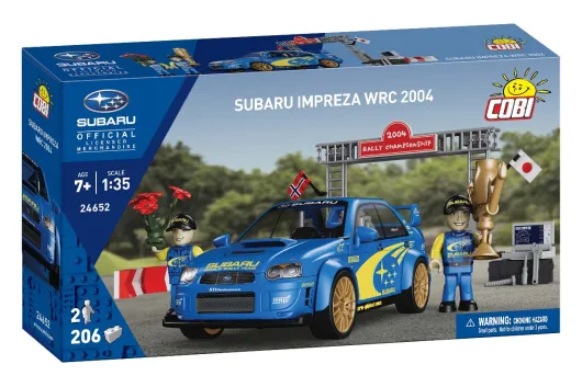COBI Klemmbausteine Autos Subaru Impreza WRC 2004 - 206 Teile