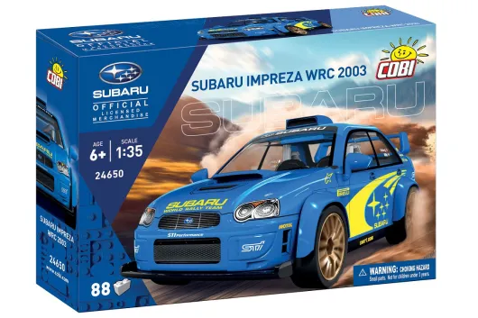 COBI Klemmbausteine Autos Subaru Impreza WRC 2003 - 88 Teile