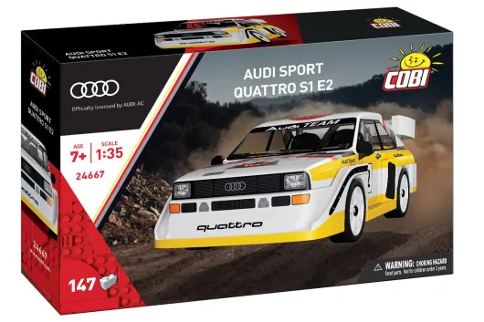 COBI Klemmbausteine Autos Audi Sport Quattro S1 E2 - 147 Teile
