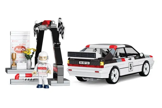 COBI Klemmbausteine Autos Audi Quattro 1981 Group 4 - 167 Teile