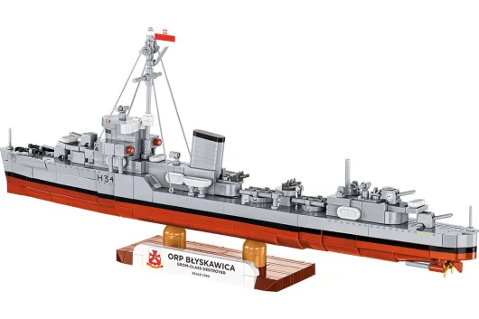 COBI Klemmbausteine Schiffe ORP BLYSKAWICA - 664 Teile