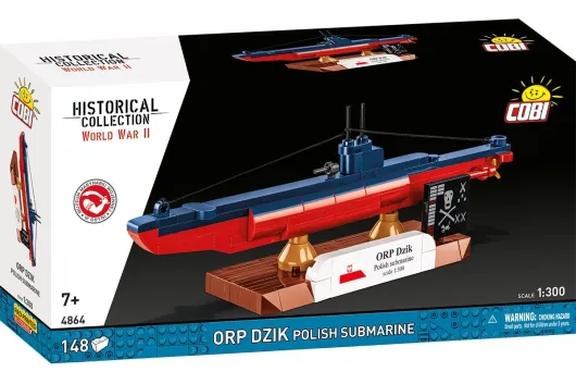 COBI Klemmbausteine U-Boot Polish ORP DZIK - 148 Teile