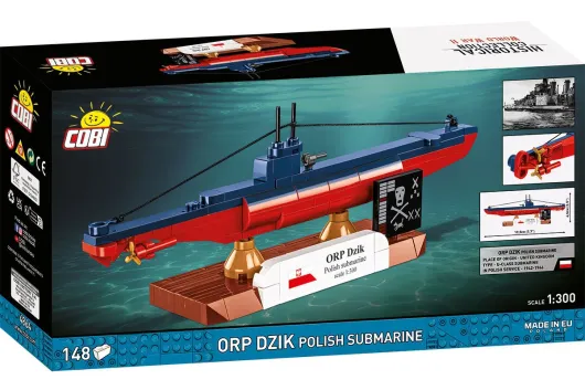 COBI Klemmbausteine U-Boot Polish ORP DZIK - 148 Teile