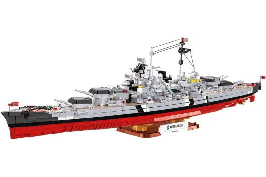 COBI Klemmbausteine Schiffe Battleship Bismarck - 3204 Teile