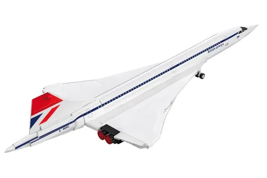 COBI Klemmbausteine Flugzeuge Concorde Brooklands Museum G-BBDG - 518 Teile
