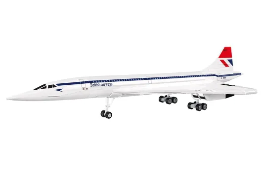 COBI Klemmbausteine Flugzeuge Concorde Brooklands Museum G-BBDG - 518 Teile